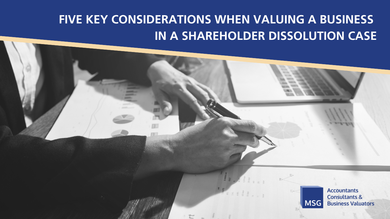 Business Valuation in Shareholder Dissolution - Mark S. Gottlieb